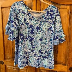 Lily Pulitzer short sleeve top